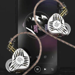 KZ - EDS Wired IEM -Audio Headphone Store Concept Kart KZ EDS Wired IEM Black 1 6 a27d1827 f867 4937 8a4b 94dcb87cc5cd