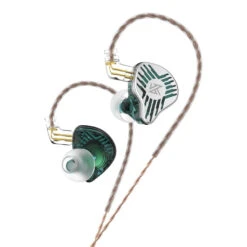 KZ - EDS Wired IEM -Audio Headphone Store Concept Kart KZ EDS Wired IEM Cyan 11 12