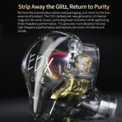 KZ - EDX Lite IEM 13 KZ - EDX Lite IEM -Audio Headphone Store Concept Kart KZ EDX Lite IEM 1 4