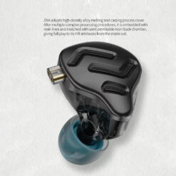 KZ - ZNA Wired IEM -Audio Headphone Store Concept Kart KZ ZNA Wired IEM Black 5 13
