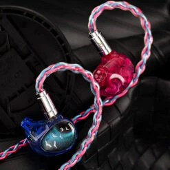 Kinera - Celest Phoenixcall IEM -Audio Headphone Store Concept Kart Kinera Celest Phoenixcall IEM Purple Blue 1 2