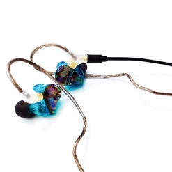 Kinera - Gramr Modular Upgrade Cable For IEM -Audio Headphone Store Concept Kart Kinera Gramr Modular Upgrade Cable for IEM Black 2 4