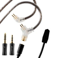Kinera - Gramr Modular Upgrade Cable For IEM -Audio Headphone Store Concept Kart Kinera Gramr Modular Upgrade Cable for IEM Black 3 6
