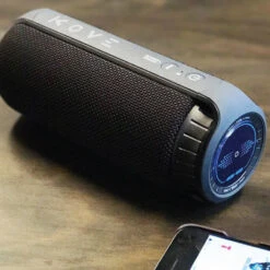 Kove - Commuter Portable Wireless Speaker (Unboxed) -Audio Headphone Store Concept Kart Kove Commuter Portable Wireless Speaker Grey 1 8