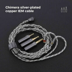 LETSHUOER - X Z Reviews Chimera Upgrade Cable 30 LETSHUOER - X Z Reviews Chimera Upgrade Cable -Audio Headphone Store Concept Kart LETSHUOER x Z Reviews Chimera Upgrade Cable Silver 2 16