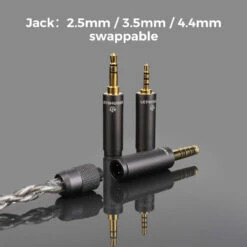 LETSHUOER - X Z Reviews Chimera Upgrade Cable 32 LETSHUOER - X Z Reviews Chimera Upgrade Cable -Audio Headphone Store Concept Kart LETSHUOER x Z Reviews Chimera Upgrade Cable Silver 2 18