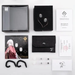 MOONDROP - Chu Wired IEM (Demo Unit) -Audio Headphone Store Concept Kart MOONDROP Chu Wired IEM Black 2 15 74144032 f5d2 41bd b498 0b50e40a5b0f