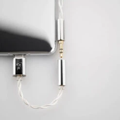 MOONDROP - Click Type C To 3.5mm USB DAC/Amp -Audio Headphone Store Concept Kart MOONDROP Click TypeC to 3.5mm USB DAC Amp Silver 1 5