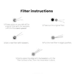 MOONDROP - Filter Accessories For Aria IEM -Audio Headphone Store Concept Kart MOONDROP Filter Accessories for Aria IEM 3