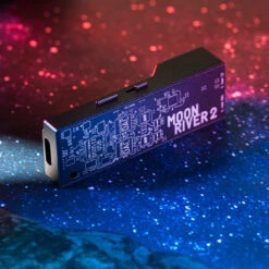 MOONDROP - Moonriver 2 Portable USB DAC & Amp -Audio Headphone Store Concept Kart MOONDROP Moonriver 2 Portable USB DAC and Amp Black 1 4