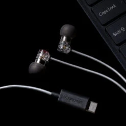 Audio Headphone Store -Audio Headphone Store Concept Kart MOONDROP Quarks DSP Wired IEM Transparent 2 11