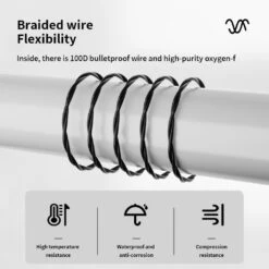 ND β D6 4 Core OFC Upgrade Cable For IEM 10 ND β D6 4 Core OFC Upgrade Cable For IEM -Audio Headphone Store Concept Kart ND D6 Upgrade Cable Blk 1 6