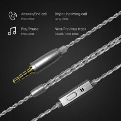 ND - DD3 IEM -Audio Headphone Store Concept Kart ND DD3 IEM Mic Blue 2 10