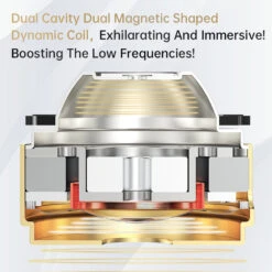 ND - DD3 IEM -Audio Headphone Store Concept Kart ND DD3 IEM Mic Blue 2 7