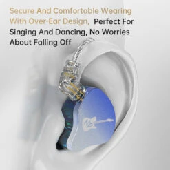 ND - DD3 IEM -Audio Headphone Store Concept Kart ND DD3 IEM Mic Blue 2 9