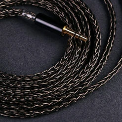OPENHEART - Titanium 16 Core Mini XLR Headphone Cable For Audeze -Audio Headphone Store Concept Kart OPENHEART Titanium 16 Core Headphone Cable for Audeze Copper 1 15