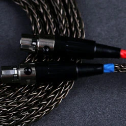OPENHEART - Titanium 16 Core Mini XLR Headphone Cable For Audeze -Audio Headphone Store Concept Kart OPENHEART Titanium 16 Core Headphone Cable for Audeze Copper 1 9