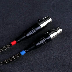 OPENHEART - Titanium 16 Core Mini XLR Headphone Cable For Audeze -Audio Headphone Store Concept Kart OPENHEART Titanium 16 Core Headphone Cable for Audeze Copper 2 15