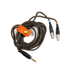 OPENHEART - Titanium 16 Core Mini XLR Headphone Cable For Audeze -Audio Headphone Store Concept Kart OPENHEART Titanium 16 Core Headphone Cable for Audeze Copper 2 19