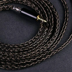 OPENHEART - Titanium 16 Core Headphone Cable For HIFIMAN DENON -Audio Headphone Store Concept Kart OPENHEART Titanium 16 Core Headphone Cable for HIFIMAN DENON Brown 2 2