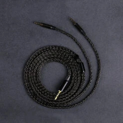 OPENHEART - Titanium 16 Core Headphone Cable For HIFIMAN DENON -Audio Headphone Store Concept Kart OPENHEART Titanium 16 Core Headphone Cable for HIFIMAN DENON Brown 2 7