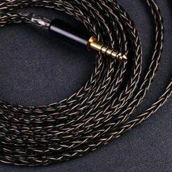 OPENHEART - Titanium 16 Core Headphone Cable For HIFIMAN DENON -Audio Headphone Store Concept Kart OPENHEART Titanium 16 Core Headphone Cable for HIFIMAN DENON Brown 3 2