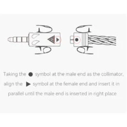 QKZ - Q1 MAX Upgrade Cable For IEM -Audio Headphone Store Concept Kart QKZ Q1 MAX Upgrade Cable for IEM Grey 1 6