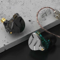 QKZ - ZX1 Wired IEM 25 QKZ - ZX1 Wired IEM -Audio Headphone Store Concept Kart QKZ ZX1 Wired IEM Silver 1 3