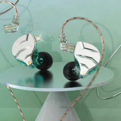 QKZ - ZX1 Wired IEM 26 QKZ - ZX1 Wired IEM -Audio Headphone Store Concept Kart QKZ ZX1 Wired IEM Silver 1 6