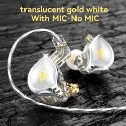 QKZ - AK6 Zeus Wired IEM 11 QKZ - AK6 Zeus Wired IEM -Audio Headphone Store Concept Kart QKZ AK6 Zeus Wired IEM Black 1 1