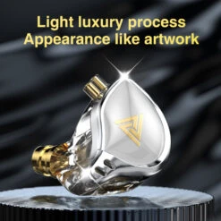 QKZ - AK6 Zeus Wired IEM 10 QKZ - AK6 Zeus Wired IEM -Audio Headphone Store Concept Kart QKZ AK6 Zeus Wired IEM Black 1 5