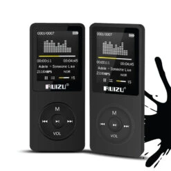 RUIZU - X02 Mp3 Player -Audio Headphone Store Concept Kart RUIZU X02 Mp3 Player Black 6