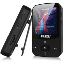 RUIZU - X52 Mp3 Player -Audio Headphone Store Concept Kart RUIZU X52 Mp3 Player Black 10
