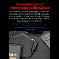 SHANLING - UA3 Portable USB DAC & Amp -Audio Headphone Store Concept Kart SHANLING UA3 Portable USB DAC Amp 1 22