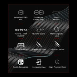 SHANLING - UA3 Portable USB DAC & Amp -Audio Headphone Store Concept Kart SHANLING UA3 Portable USB DAC Amp 1 25