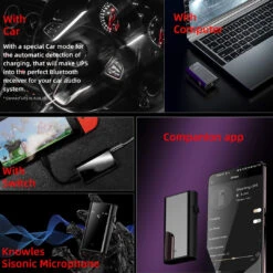 SHANLING - UP5 Bluetooth Headphone DAC & Amp -Audio Headphone Store Concept Kart SHANLING UP5 Bluetooth Headphone DAC Amp 6