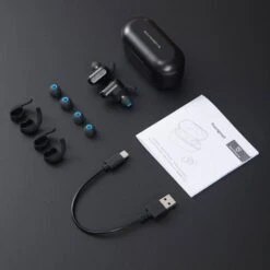SOUNDPEATS - Truengine 2 True Wireless Earbuds -Audio Headphone Store Concept Kart SOUNDPEATS Truengine 2 True Wireless Earbuds Black 10