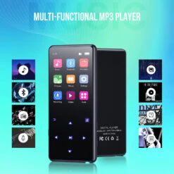 SWOFY - D51 Portable Music Player -Audio Headphone Store Concept Kart SWOFY D51 Portable Music Player Black 1 7