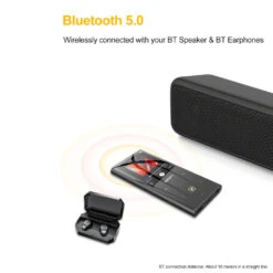 SWOFY - M2 Portable Music Player -Audio Headphone Store Concept Kart SWOFY M2 Digital Music Player Black 5 7