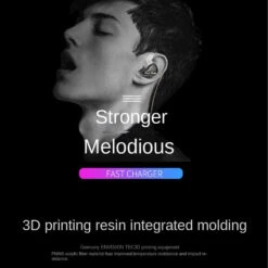 Sound Rhyme - SR5 Wired IEM -Audio Headphone Store Concept Kart Sound Rhyme SR5 Wired IEM Black 1 17