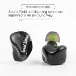 Sound Rhyme - SR5 Wired IEM -Audio Headphone Store Concept Kart Sound Rhyme SR5 Wired IEM Black 1 18