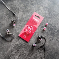 SpinFit - CP100+ Silicone Eartips For IEMS -Audio Headphone Store Concept Kart SpinFit CP100 Plus Silicone Eartips for IEMS Red 1 1
