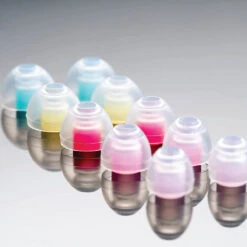 SpinFit - CP100+ Silicone Eartips For IEMS -Audio Headphone Store Concept Kart SpinFit CP100 Silicone Eartips for IEMS Light Blue 7 5