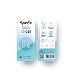 SpinFit - CP1025 Silicone Eartips For TWS -Audio Headphone Store Concept Kart SpinFit CP1025 Silicone Eartips for TWS 2 5