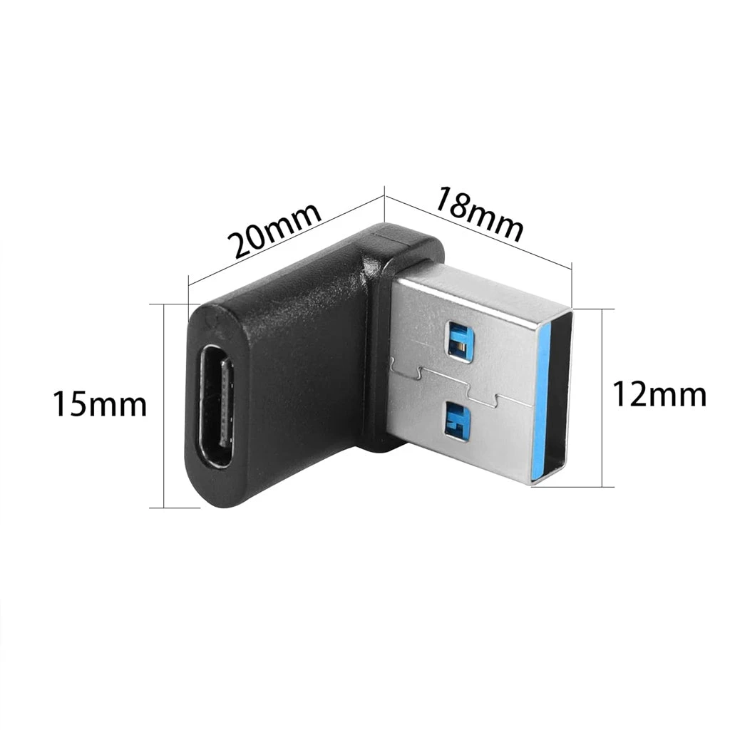 TECPHILE - CA2 USB-C Female To USB-A Male OTG Adapter 4 TECPHILE - CA2 USB-C Female To USB-A Male OTG Adapter - Image 4
