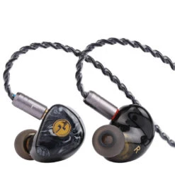 TIN HiFi - T3 Plus Wired IEM 20 TIN HiFi - T3 Plus Wired IEM -Audio Headphone Store Concept Kart TIN HiFi T3 Plus Wired IEM Black 1