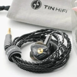 TIN HiFi - T3 Plus Wired IEM 32 TIN HiFi - T3 Plus Wired IEM -Audio Headphone Store Concept Kart TIN HiFi T3 Plus Wired IEM Black 2