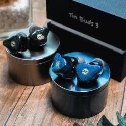 TIN HiFi - Tin Buds 3 Wireless Earbuds -Audio Headphone Store Concept Kart TIN HiFi Tin Buds 3 Wireless Earbuds Black1 8
