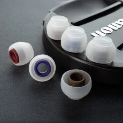 TRI - Clarion Silicone Eartips -Audio Headphone Store Concept Kart TRI Clarion Silicone Eartips White 1 11