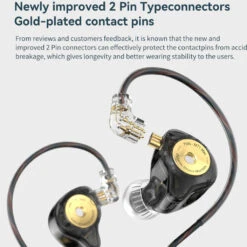 TRN - MT1 Max IEM -Audio Headphone Store Concept Kart TRN MT1 MAX IEM Black 3 6